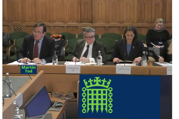 Martin Tod speaking in Parliament