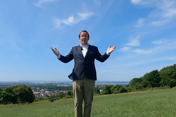 Martin on Portsdown Hill