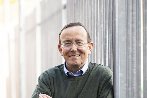 Head and shoulders portrait of Martin Tod
